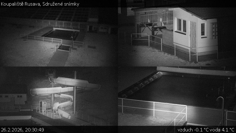 Koupaliště Rusava - Sdružené snímky - 26.2.2026 v 20:30