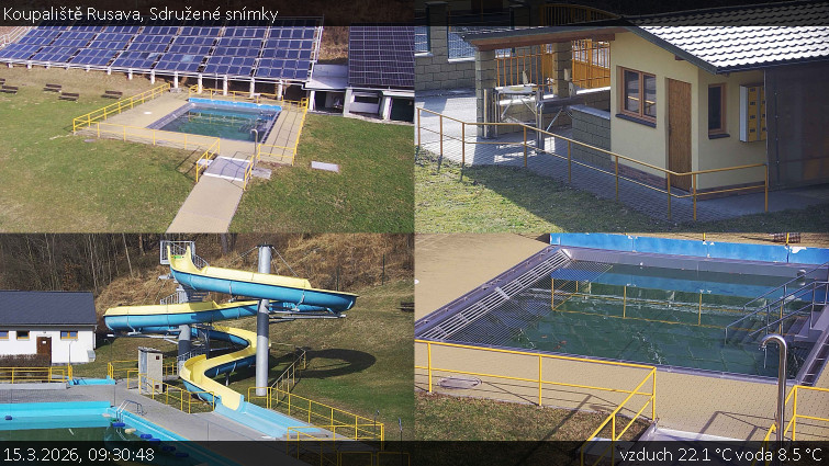 Koupaliště Rusava - Sdružené snímky - 15.3.2026 v 09:30