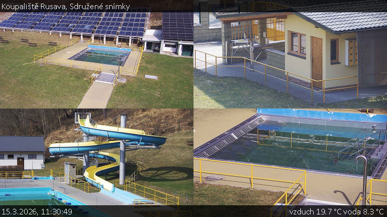 Koupaliště Rusava - Sdružené snímky - 15.3.2026 v 11:30