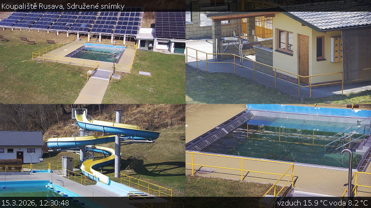 Koupaliště Rusava - Sdružené snímky - 15.3.2026 v 12:30