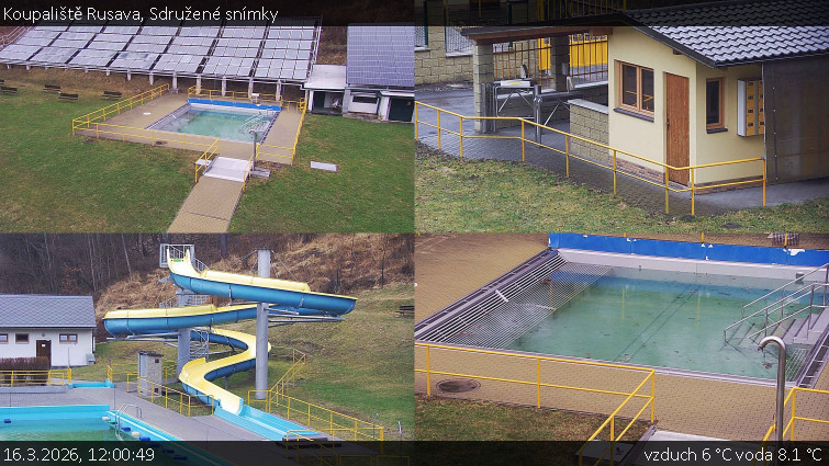 Koupaliště Rusava - Sdružené snímky - 16.3.2026 v 12:00