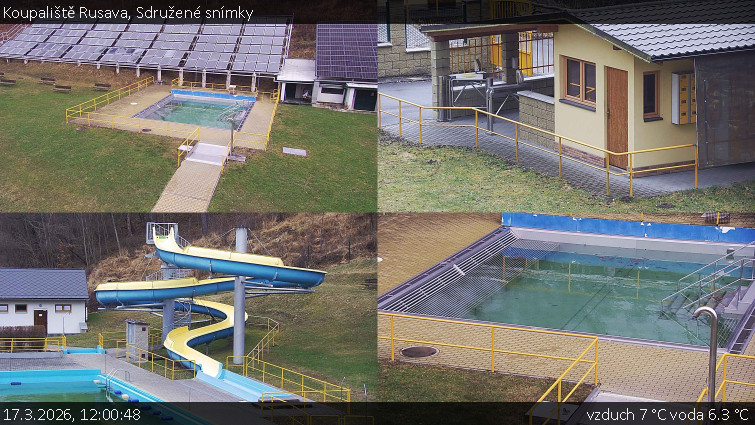 Koupaliště Rusava - Sdružené snímky - 17.3.2026 v 12:00