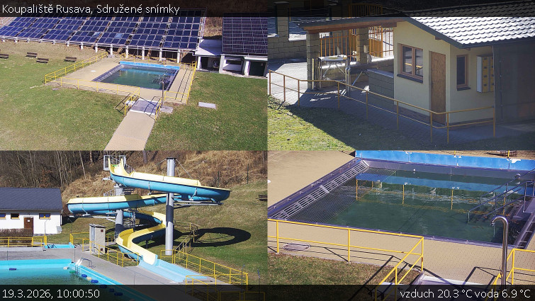 Koupaliště Rusava - Sdružené snímky - 19.3.2026 v 10:00