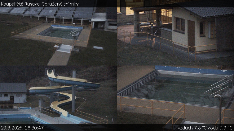Koupaliště Rusava - Sdružené snímky - 20.3.2026 v 18:30