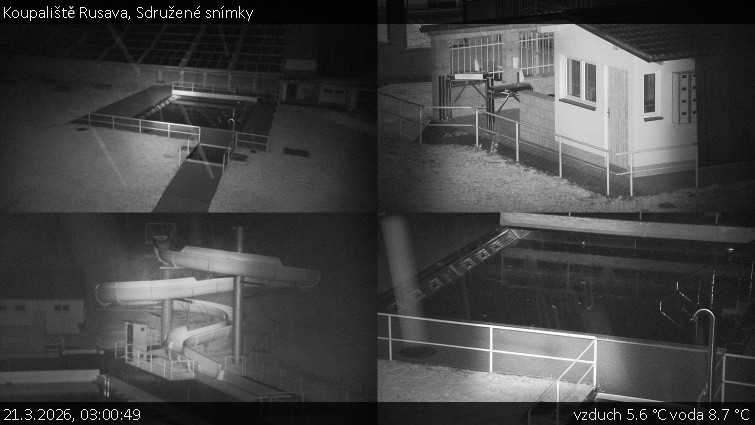 Koupaliště Rusava - Sdružené snímky - 21.3.2026 v 03:00
