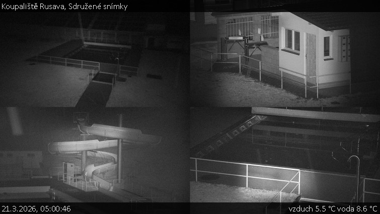Koupaliště Rusava - Sdružené snímky - 21.3.2026 v 05:00