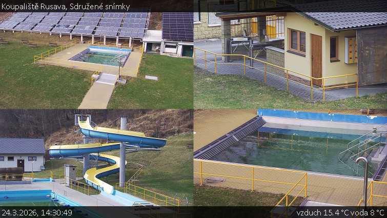Koupaliště Rusava - Sdružené snímky - 24.3.2026 v 14:30
