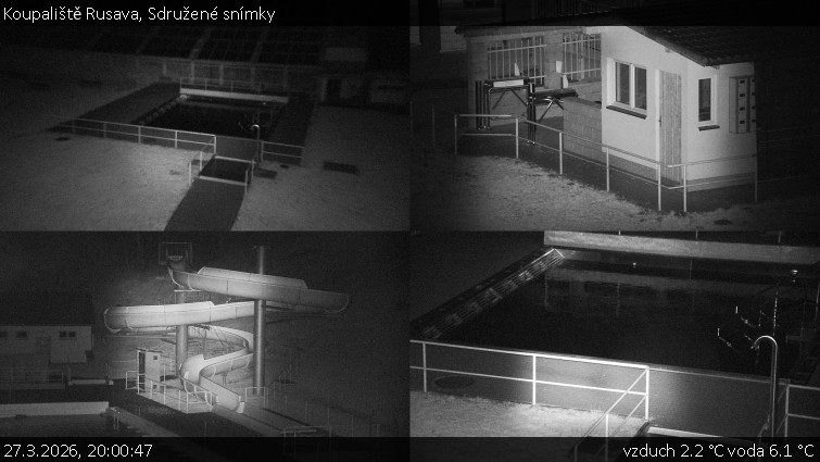 Koupaliště Rusava - Sdružené snímky - 27.3.2026 v 20:00