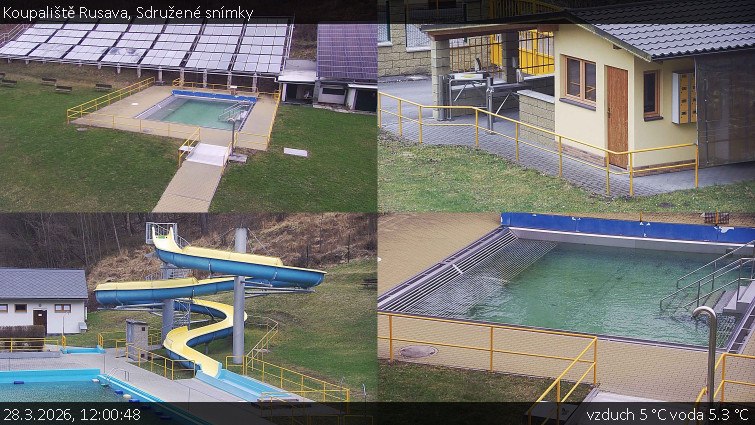 Koupaliště Rusava - Sdružené snímky - 28.3.2026 v 12:00