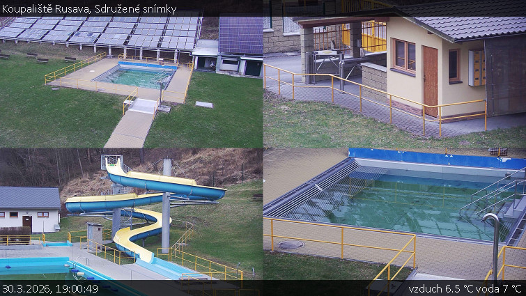 Koupaliště Rusava - Sdružené snímky - 30.3.2026 v 19:00