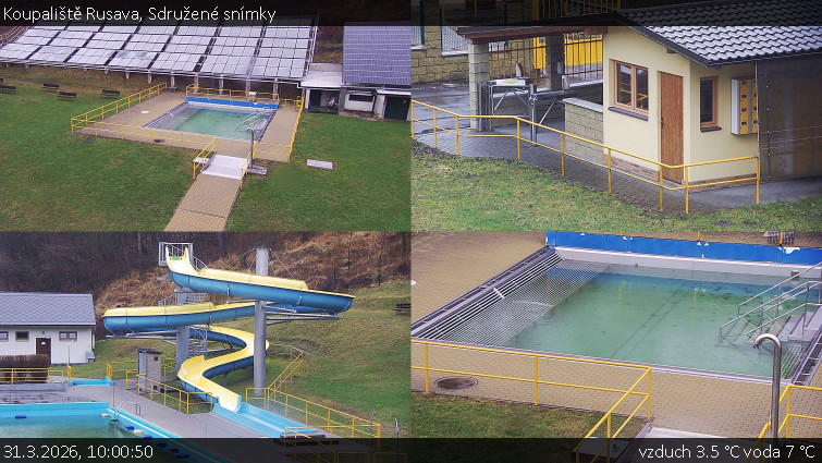 Koupaliště Rusava - Sdružené snímky - 31.3.2026 v 10:00