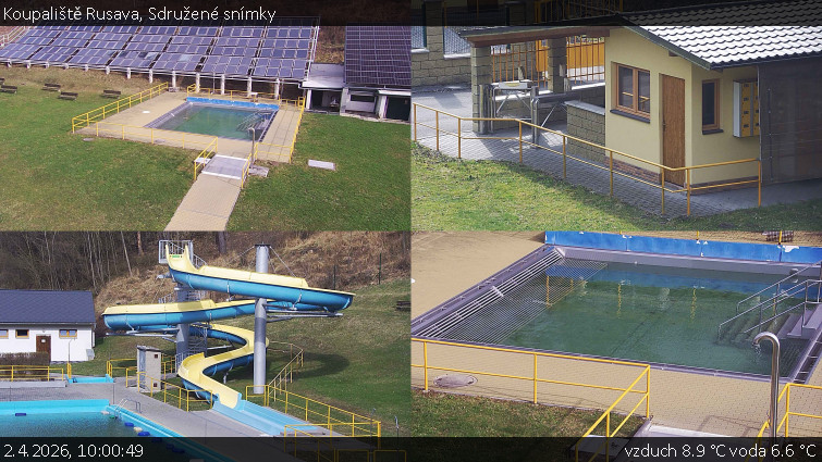 Koupaliště Rusava - Sdružené snímky - 2.4.2026 v 10:00