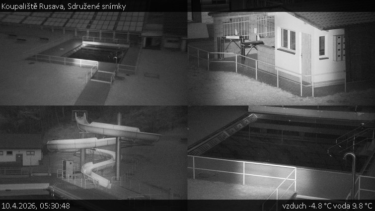 Koupaliště Rusava - Sdružené snímky - 10.4.2026 v 05:30