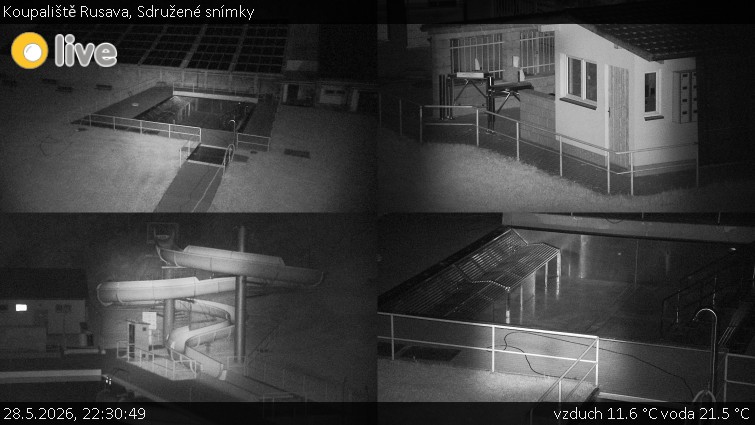 Koupaliště Rusava - Sdružené snímky - 28.5.2026 v 22:30