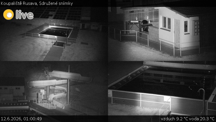 Koupaliště Rusava - Sdružené snímky - 12.6.2026 v 01:00