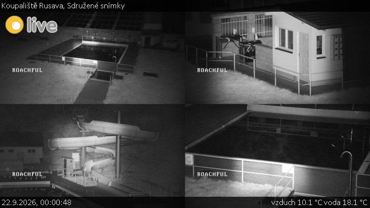 Koupaliště Rusava - Sdružené snímky - 22.9.2026 v 00:00