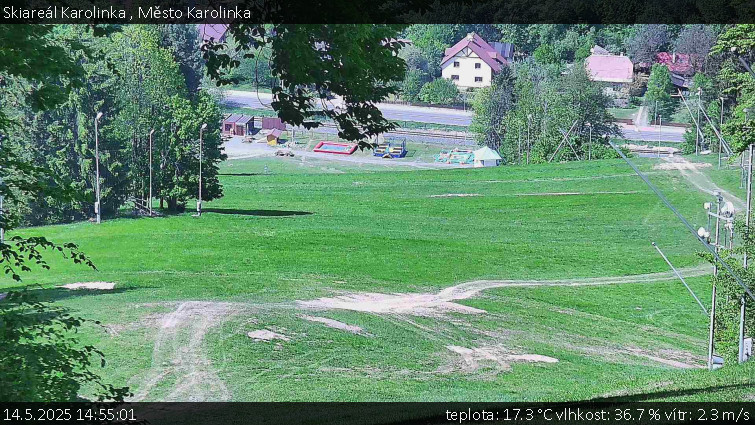 Skiareál Karolinka - Město Karolinka - 14.5.2025 v 14:55 Skiareál Karolinka - Město Karolinka - 14.5.2025 v 14:55