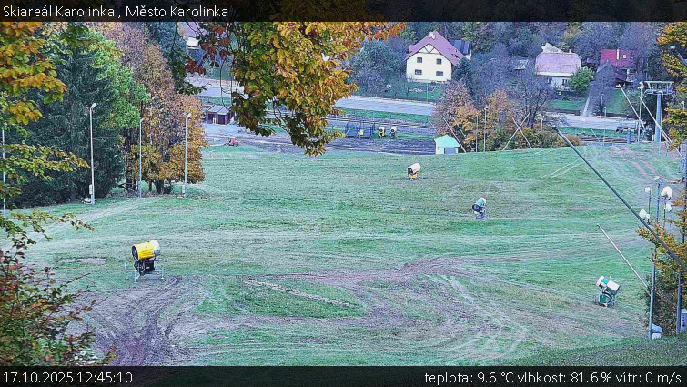 Skiareál Karolinka - Město Karolinka - 17.10.2025 v 12:45 Skiareál Karolinka - Město Karolinka - 17.10.2025 v 12:45