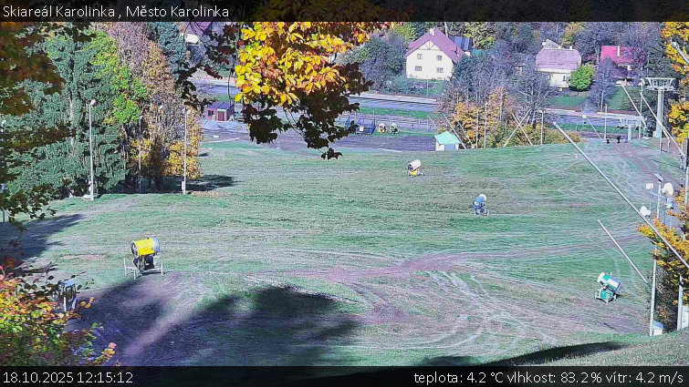 Skiareál Karolinka - Město Karolinka - 18.10.2025 v 12:15 Skiareál Karolinka - Město Karolinka - 18.10.2025 v 12:15