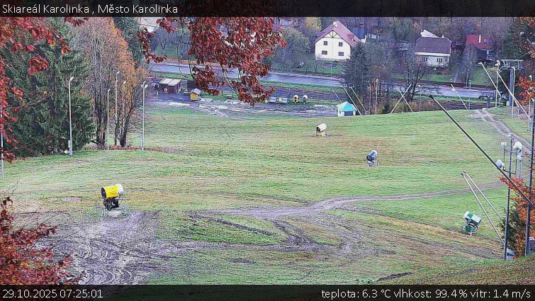 Skiareál Karolinka  - Město Karolinka - 29.10.2025 v 07:25 Skiareál Karolinka  - Město Karolinka - 29.10.2025 v 07:25