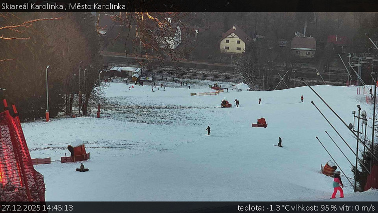 Skiareál Karolinka  - Město Karolinka - 27.12.2025 v 14:45