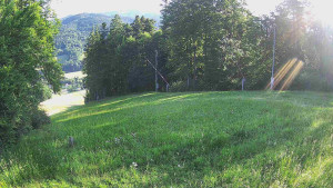 Skiareál Karolinka  - Prostřední část sjezdovky a snowpark - 21.6.2025 v 06:55