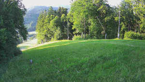 Skiareál Karolinka  - Prostřední část sjezdovky a snowpark - 21.6.2025 v 19:32