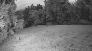 Skiareál Karolinka  - Prostřední část sjezdovky a snowpark - 16.9.2025 v 05:55