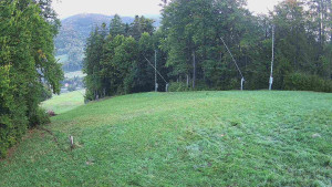 Skiareál Karolinka  - Prostřední část sjezdovky a snowpark - 29.9.2025 v 06:55