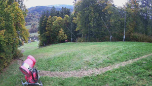 Skiareál Karolinka  - Prostřední část sjezdovky a snowpark - 14.10.2025 v 12:35