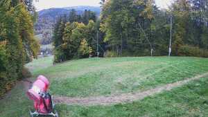 Skiareál Karolinka  - Prostřední část sjezdovky a snowpark - 14.10.2025 v 14:40