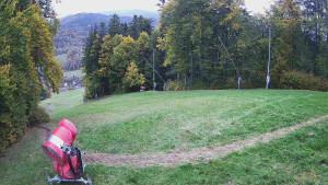 Skiareál Karolinka  - Prostřední část sjezdovky a snowpark - 14.10.2025 v 15:55