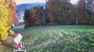 Skiareál Karolinka  - Prostřední část sjezdovky a snowpark - 23.10.2025 v 08:55