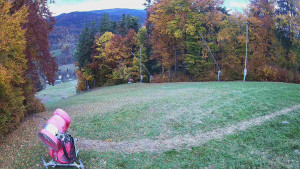 Skiareál Karolinka  - Prostřední část sjezdovky a snowpark - 23.10.2025 v 14:55
