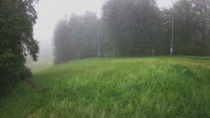 Skiareál Karolinka  - Prostřední část sjezdovky a snowpark - 13.6.2026 v 07:55