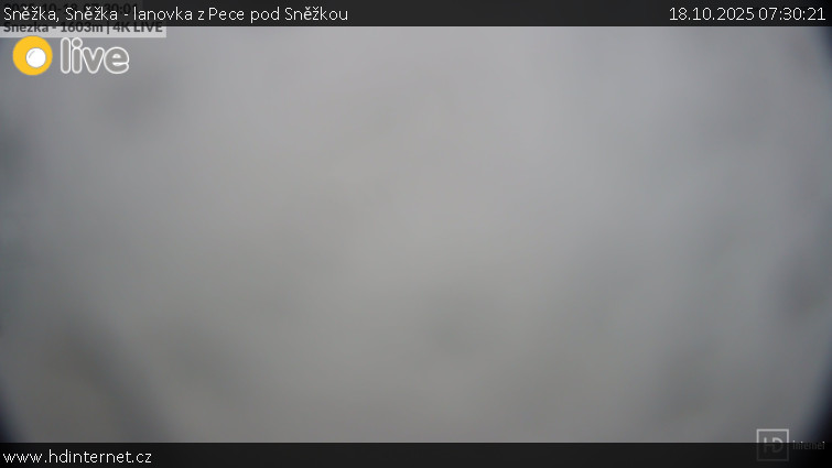 Sněžka - Sněžka - lanovka z Pece pod Sněžkou - 18.10.2025 v 07:30 Sněžka - Sněžka - lanovka z Pece pod Sněžkou - 18.10.2025 v 07:30