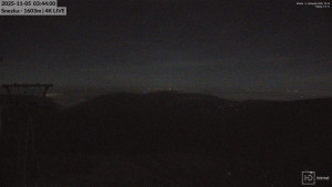 Sněžka - Sněžka - lanovka z Pece pod Sněžkou - 5.11.2025 v 03:45 Sněžka - Sněžka - lanovka z Pece pod Sněžkou - 5.11.2025 v 03:45