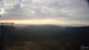 Sněžka - Sněžka - lanovka z Pece pod Sněžkou - 14.11.2025 v 08:45 Sněžka - Sněžka - lanovka z Pece pod Sněžkou - 14.11.2025 v 08:45