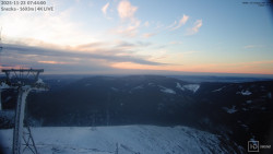 Sněžka - lanovka z Pece pod Sněžkou