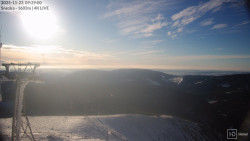 Sněžka - lanovka z Pece pod Sněžkou