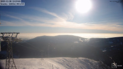 Sněžka - lanovka z Pece pod Sněžkou