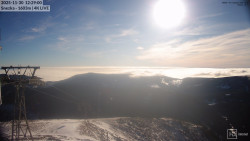 Sněžka - lanovka z Pece pod Sněžkou