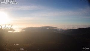 Sněžka - Sněžka - lanovka z Pece pod Sněžkou - 14.12.2025 v 08:45 Sněžka - Sněžka - lanovka z Pece pod Sněžkou - 14.12.2025 v 08:45