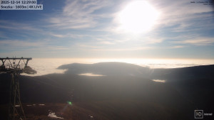 Sněžka - Sněžka - lanovka z Pece pod Sněžkou - 14.12.2025 v 12:30 Sněžka - Sněžka - lanovka z Pece pod Sněžkou - 14.12.2025 v 12:30