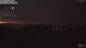 Sněžka - Sněžka - lanovka z Pece pod Sněžkou - 16.12.2025 v 06:45 Sněžka - Sněžka - lanovka z Pece pod Sněžkou - 16.12.2025 v 06:45