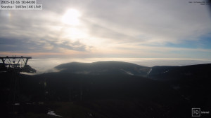 Sněžka - Sněžka - lanovka z Pece pod Sněžkou - 16.12.2025 v 10:45 Sněžka - Sněžka - lanovka z Pece pod Sněžkou - 16.12.2025 v 10:45