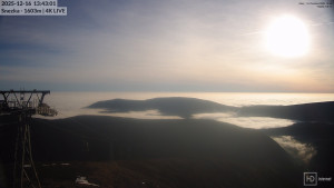 Sněžka - Sněžka - lanovka z Pece pod Sněžkou - 16.12.2025 v 13:45 Sněžka - Sněžka - lanovka z Pece pod Sněžkou - 16.12.2025 v 13:45