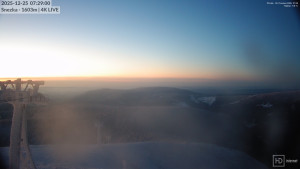 Sněžka - Sněžka - lanovka z Pece pod Sněžkou - 25.12.2025 v 07:30