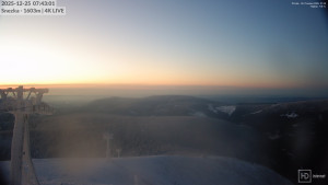 Sněžka - Sněžka - lanovka z Pece pod Sněžkou - 25.12.2025 v 07:45