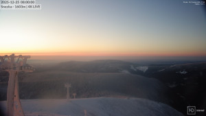 Sněžka - Sněžka - lanovka z Pece pod Sněžkou - 25.12.2025 v 08:00